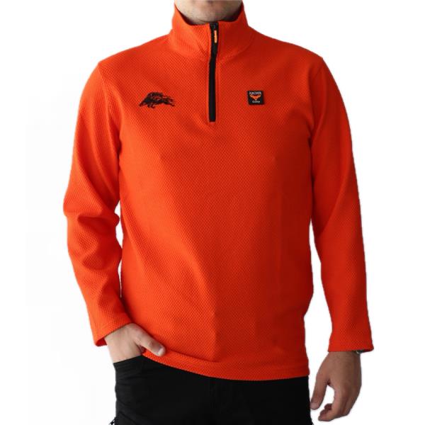 BEE Yarım Fermuar Yaka Uzun Kollu T-Shirt